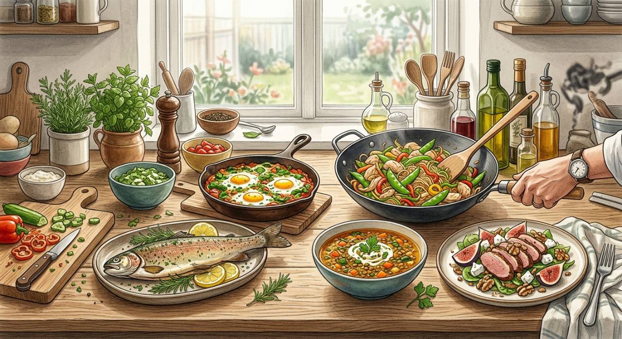 Cuisine express : les secrets d'un chef pour vos repas de la semaine 1 Illustration
