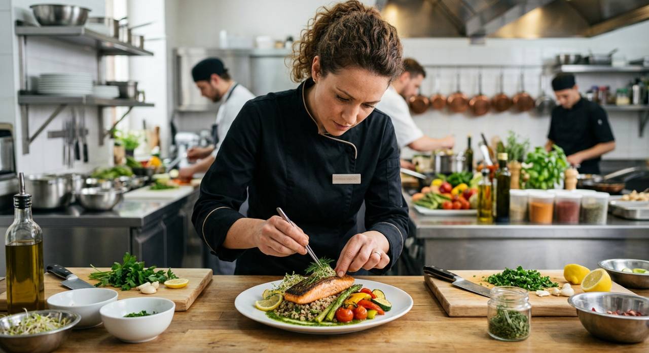 Cuisiner sain, rapide et gourmand : la méthode de chef 1 Illustration